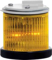 190-2849 RS PRO Yellow Multiple Effect Beacon Unit, 110 V ac, LED Bulb, AC, IP66