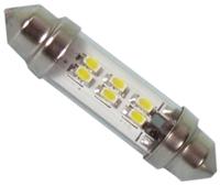 le-0909-14nw JKL Components LED Car Bulb, White, Festoon shape