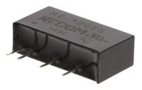 re-1205s Recom RE DC-DC Converter, 5V dc/ 200mA Output, 10.8 → 13.2 V dc Input, 1W, Through Hole, +85°C Max Temp -40°C
