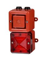 al100xac230ma0a1ra e2s AL100X Series Amber Horn Beacon, 230 V, IP66, Wall Mount, 110dB at 1 Metre