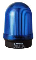 21050000 Werma 210 Series Blue Continuous lighting Beacon, 12 → 230 V, Base Mount, BA 15d Bulb, IP65