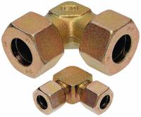 w10lcf Parker Steel Zinc Plated Hydraulic Elbow Compression Tube Fitting, W10LCF