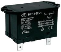 hf116f-1230af-2htfw Hongfa Europe GMBH Flange Mount Power Relay, 230V ac Coil, 25A Switching Current, DPST