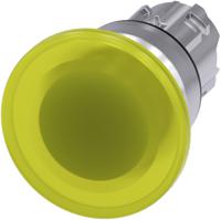 3su1051-1bd30-0aa0 Siemens SIRIUS ACT 3SU10 Series Yellow Momentary Push Button Head, 22mm Cutout, IP66, IP67, IP69K