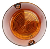 led100-05-01 Moflash LED100 Series Amber Flashing Beacon, 85 → 280 V ac, 85 → 380 V dc, Surface Mount, Wall Mount, LED