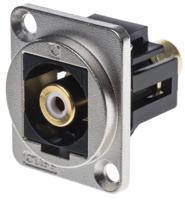 907-5671 RS PRO White Panel Mount RCA Socket