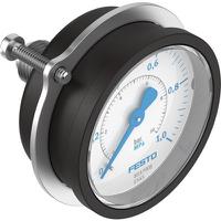 pagn-p-50-1m-g14 Festo G 1/4 Analogue Pressure Gauge 10bar Panel 50mm Outside Diameter