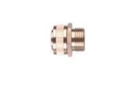 7tca297070r0044-gfms0303 Kopex Straight, Conduit Fitting, 16mm Nominal Size, M16, 316 Stainless Steel, Metallic IP40 rating