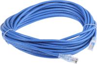 557-509 RS PRO, 10m Cat5e, Blue RJ45 to Male RJ45 Male, U/UTP Unshielded, Terminated PVC Sheath