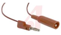 bu-2030-a-24-2 Mueller Electric Crocodile Clip Lead, 10A, 300V, Red, 600mm Lead Length