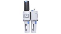 msb6-12-frc5j1m1 Festo G 1/2 FRL, Manual Drain, 40μm Filtration Size - With Pressure Gauge