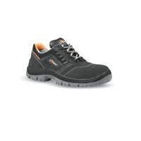 0bc20031-39 UPower FOX Unisex Grey Stainless Steel Toe Capped Low safety shoes, UK 6, EU 39