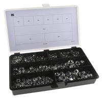 200-9813 RS PRO Stainless Steel Self Locking Nuts Box, 545 Pieces