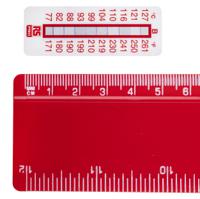 779-9772 RS PRO Non-Reversible Temperature Sensitive Label, 77°C to 127°C, 10 Levels