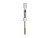 66570-2 TE Connectivity, AMPLIMITE Series, PIN Solder D-sub Connector Contact, Gold Pin, 0.8 → 0.9 mm²