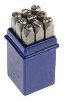 251-788 RS PRO 6mm x 9 Piece Engraving Punch Set, (0 → 9)