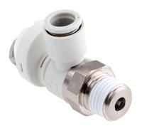 as2201fs-02-08s SMC AS Series Threaded Speed Controller, R 1/4 Male Inlet Port x 8mm Tube Outlet Port
