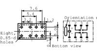 g6k-2p-y-24vdc Omron Surface Mount Latching Signal Relay, 24V dc Coil, 4.6A Switching Current, DPDT