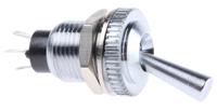01-17001-21 EOZ Toggle Switch, Panel Mount, On-On, SPDT, Solder Terminal