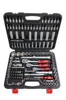275-3841 RS PRO 151-Piece Imperial, Metric 1/4, 1/2, 3/8in Standard Socket/Bit Set with Ratchet, 6 point