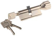 ke60np-z30k30-kd ABUS Brass Euro Cylinder Lock, 30/30 mm (61mm)