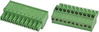 1-1986371-0 TE Connectivity, 3.5mm Pitch, 10 Way, Pluggable Terminal Block, Plug, Cable Mount, Screw Down Termination,