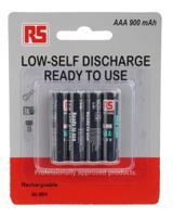 901-2986 RS PRO NiMH Rechargeable AAA Battery, 900mAh, 1.2V