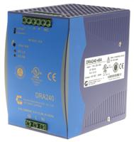 dra240-48a Chinfa DRA240 Switched Mode DIN Rail Power Supply, 90 → 264V ac ac Input, 48V dc dc Output, 5A Output, 240W