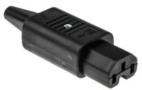 47810000 Schurter C15 Cable Mount IEC Connector Socket, 10A, 250 V