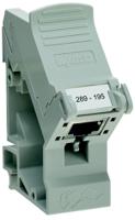 289-195 WAGO 8-Contact Female Interface Module, RJ45 Connector, DIN Rail