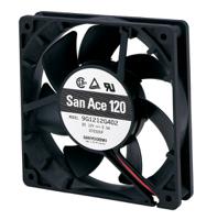 9g1224m4021 Sanyo Denki 9G Series Axial Fan, 24 V dc, DC Operation, 100.2m³/h, 1.92W, 80mA Max, 119 x 119 x 25mm