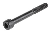 275-052 RS PRO Black, Self-Colour Steel Hex Socket Cap Screw, DIN 912, M8 x 70mm