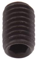 281-669 Black, Self-Colour Steel Hex Socket Set M6 x 10mm Grub Screw