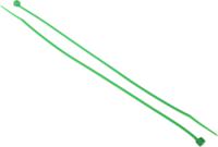 233-354 RS PRO Cable Tie, 203mm x 2.5 mm, Green Nylon, Pk-100