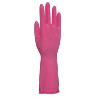 ughg3002p Unigloves UCHG300 Pink Latex Work Gloves, Size 7, Latex Coating