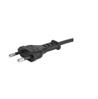 60130474 Schurter Straight IEC C7 Socket to Straight IEC C7 Plug Power Cord, 2m