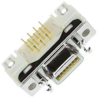 10214-55g3pc 3M MDR 102 14 Way Right Angle Through Hole D-sub Connector Socket, 1.27mm Pitch