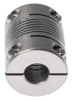 721253232 Huco Beam Coupling, 25mm Outside Diameter, 10mm Bore, 31.8mm Length Coupler