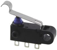 d2hw-c271h Omron Simulated Roller Lever Micro Switch, Solder Terminal, 2 A @ 12 V dc, SPDT, IP67