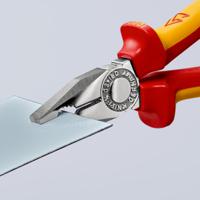 03-06-160 Knipex Combination Pliers, 160 mm Overall, Straight Tip, VDE/1000V