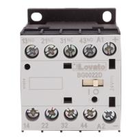 11bg0022d024 Lovato Orange BG Contactor Relay, 24 V dc Coil, 4-Pole, 10 A, 2NO + 2NC, 690 V ac