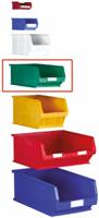 484-4113 RS PRO PP Storage Bin, 350mm x 205mm x 130mm, Yellow
