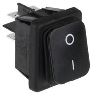 b4mask52n1121000 Molveno DPST, On-Off Rocker Switch Panel Mount