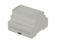 65610087s1-cnc-875 Bopla CombiNorm-Control Series Light Grey Flame Retardant ABS Enclosure, IP20, 89.2 x 89.8 x 65.2mm