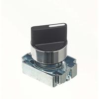 205-2369 RS PRO 2 Position Selector Switch Head, 22mm Cutout, Black Handle