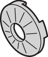 21120-149 nVent SCHROFF 100 piece Zinc Plated Washer Kit