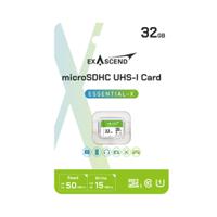 es032gtfc1mp Exascend 32 GB MicroSDHC Micro SD Card, Class 10, UHS-1 (U1)
