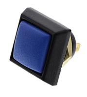 59-216 ITW Switches 59 Series Miniature Push Button Switch, Momentary, Panel Mount, 13.65mm Cutout, SPST, Clear LED, 125V ac,