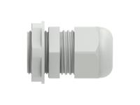 1sng626157r0000 Entrelec 1SNG Series Light Grey PA 6 Cable Gland, PG13.5 Thread, 6mm min., 12mm max., IP66, IP68