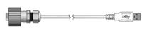 17-200231 CONEC USB 2.0, Male USB A to Male USB A, 2m